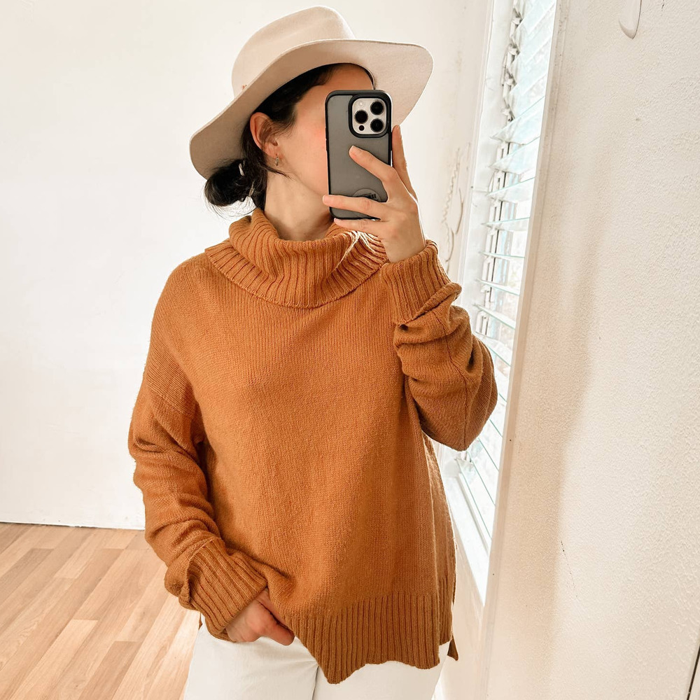 Anthropologie Blair Turtleneck Wool Blend Sweater SIZE Small
